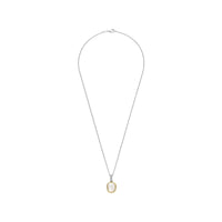 Ti Sento Yellow Gold Plated Mother of Pearl White Crystal and Cubic Zirconia Pendant 6852MW - Michael Jones Jeweller