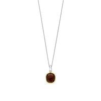 Ti Sento Yellow Gold Plated Brown Crystal and Cubic Zirconia Pendant 6852SQ - Michael Jones Jeweller