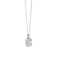 Ti Sento Cubic Zirconia Clover Pendant 6856ZI - Michael Jones Jeweller
