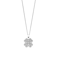 Ti Sento Cubic Zirconia Clover Pendant 6856ZI - Michael Jones Jeweller