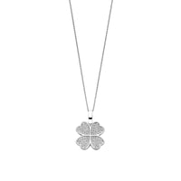 Ti Sento Cubic Zirconia Clover Pendant 6856ZI - Michael Jones Jeweller