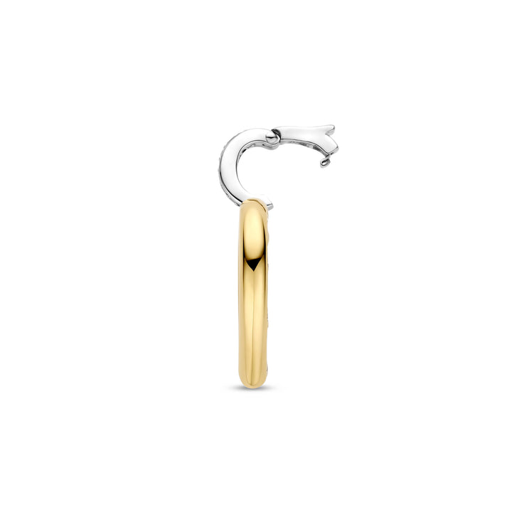 Ti Sento Yellow Gold Plated Cubic Zirconia Heart Pendant 6858ZY