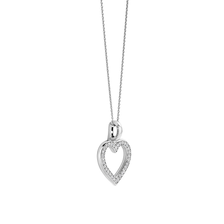Ti Sento Cubic Zirconia Heart Pendant 6859ZI
