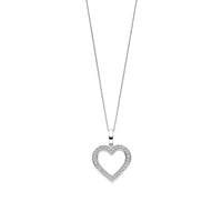 Ti Sento Cubic Zirconia Heart Pendant 6859ZI
