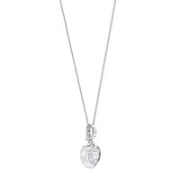 Ti Sento Cubic Zirconia Heart Necklace 6861ZI - Michael Jones Jeweller