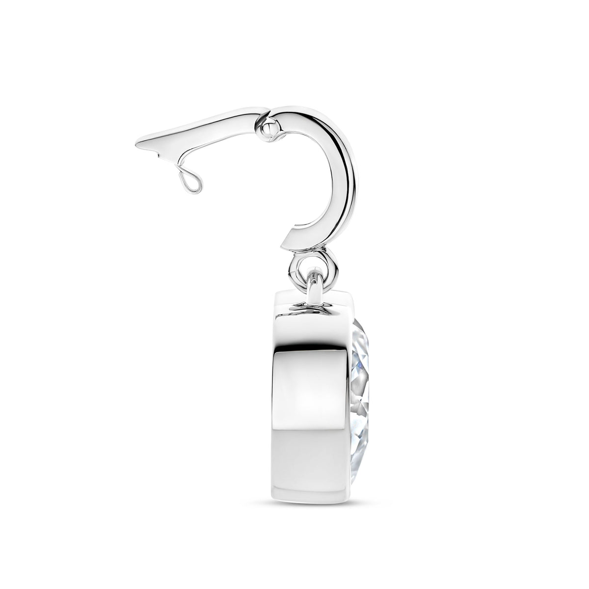 Ti Sento Cubic Zirconia Heart Necklace 6861ZI - Michael Jones Jeweller