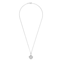 Ti Sento Cubic Zirconia Heart Necklace 6861ZI - Michael Jones Jeweller