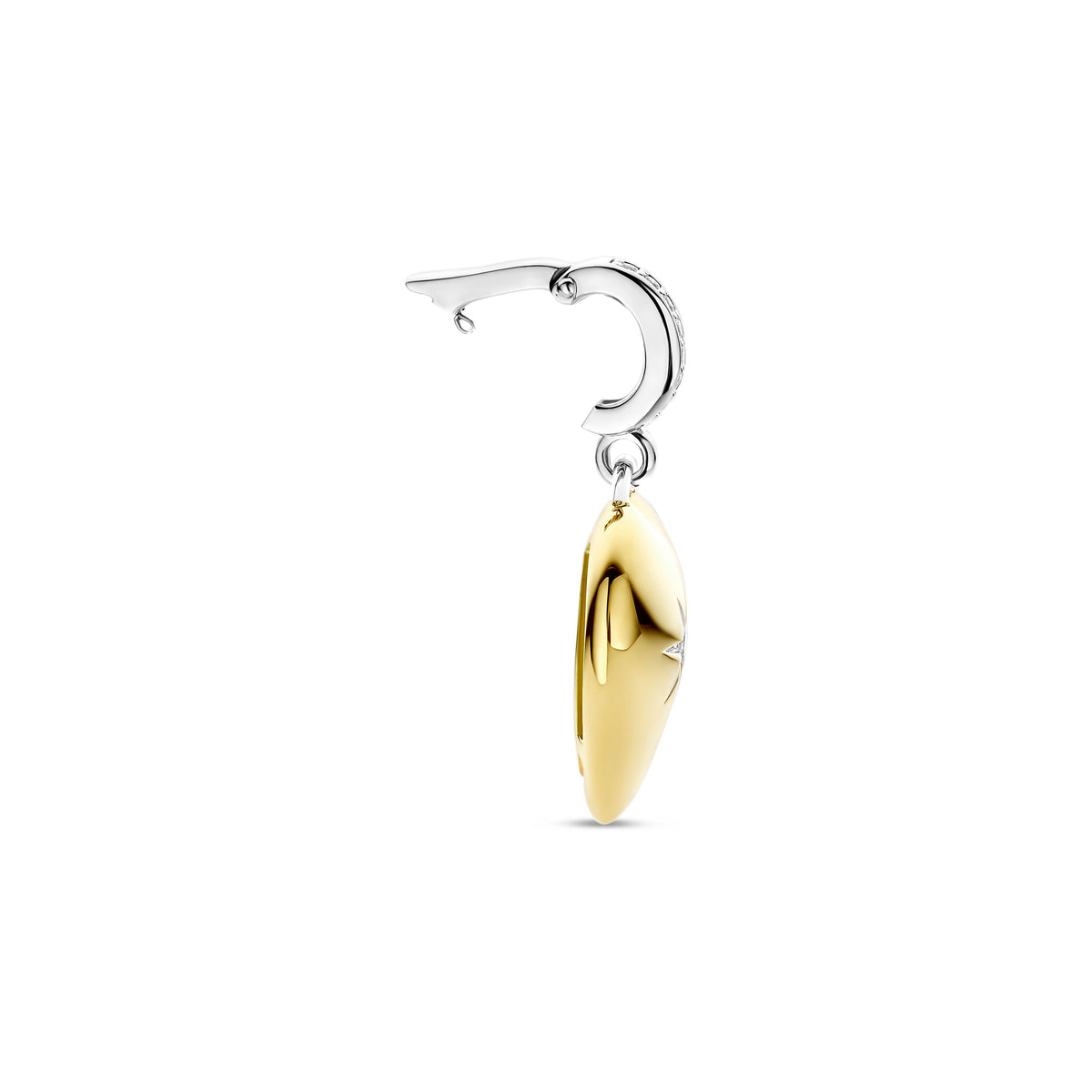 Ti Sento Yellow Gold Plated Cubic Zirconia Heart Pendant 6862ZY - Michael Jones Jeweller