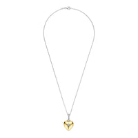 Ti Sento Yellow Gold Plated Cubic Zirconia Heart Pendant 6862ZY