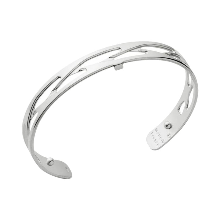 Les Georgettes 8mm Tresse Brass and Silver Plate Cuff Bracelet 70326451600
