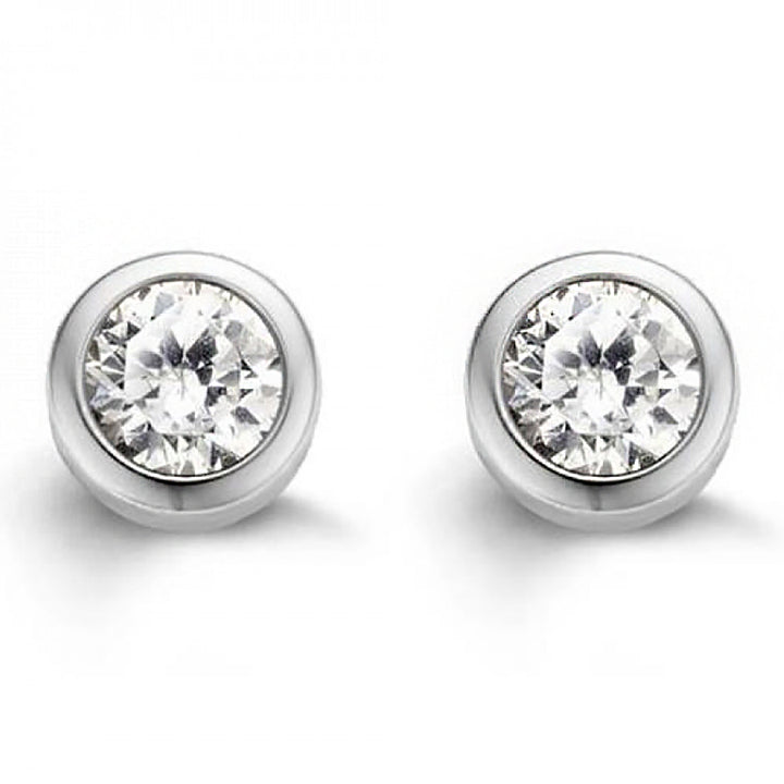 Ti Sento Cubic Zirconia Silver Earrings - Michael Jones Jeweller