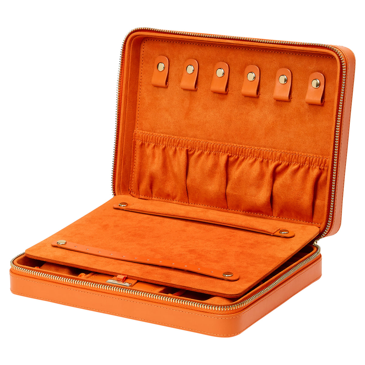 WOLF Maria Large Zip Case - Michael Jones Jeweller