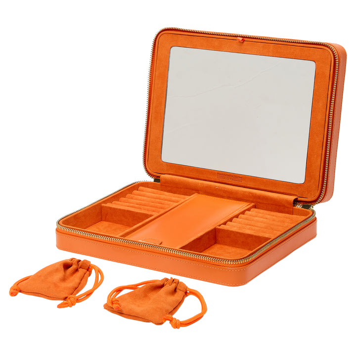 WOLF Maria Large Zip Case - Michael Jones Jeweller