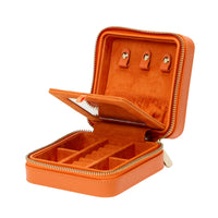 WOLF Maria Tangerine Small Zip Case - Michael Jones Jeweller
