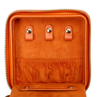 WOLF Maria Tangerine Small Zip Case - Michael Jones Jeweller