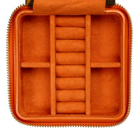 WOLF Maria Tangerine Small Zip Case - Michael Jones Jeweller