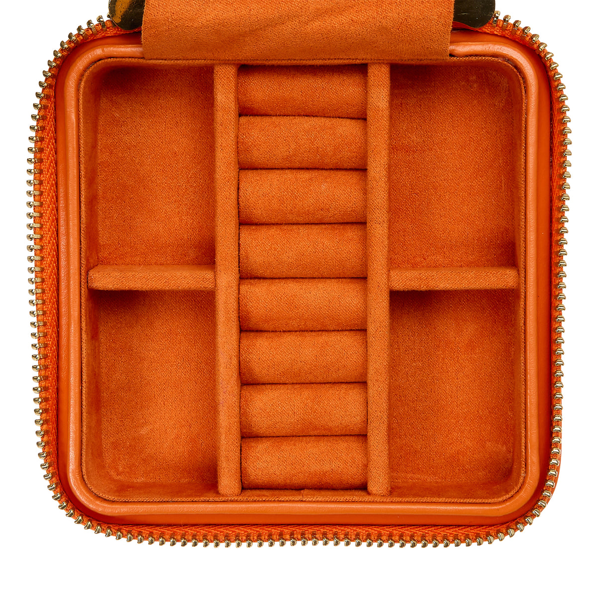 WOLF Maria Tangerine Small Zip Case - Michael Jones Jeweller