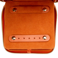 WOLF Maria Tangerine Small Zip Case - Michael Jones Jeweller