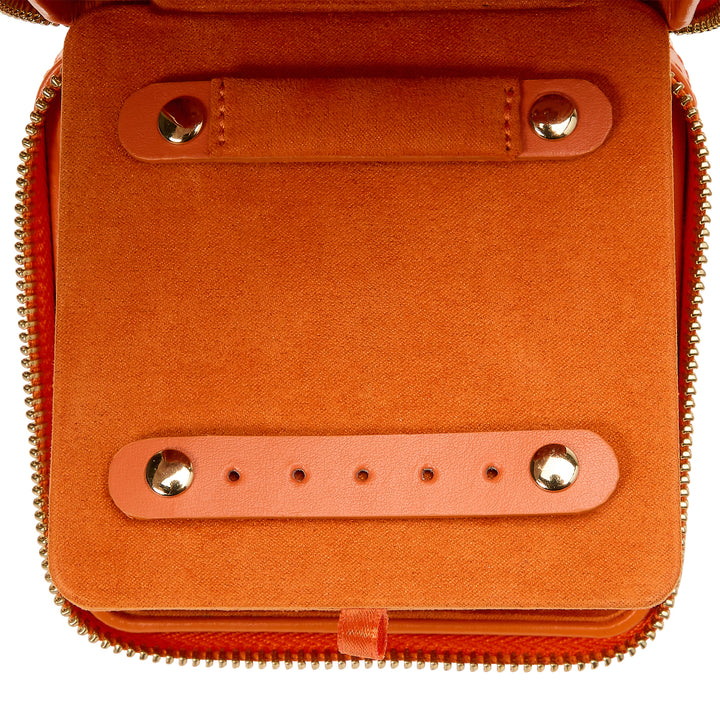 WOLF Maria Tangerine Small Zip Case - Michael Jones Jeweller
