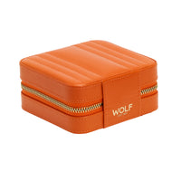 WOLF Maria Tangerine Small Zip Case - Michael Jones Jeweller