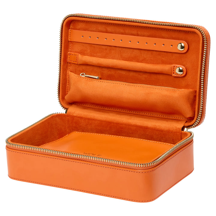 WOLF Maria Tangerine Medium Zip Case