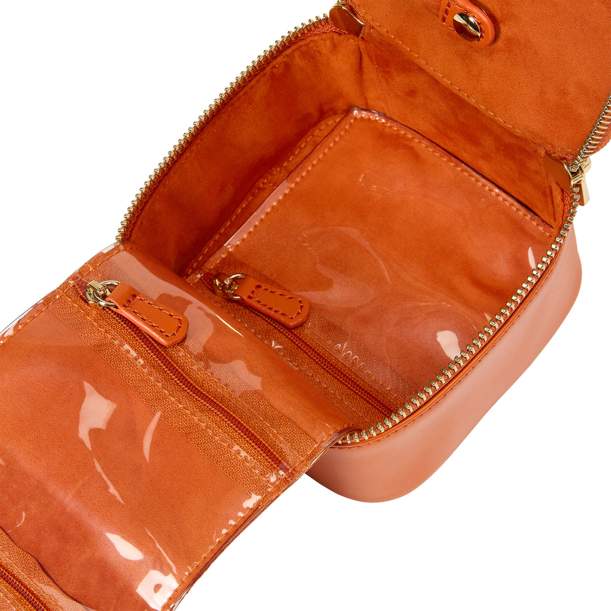 WOLF Maria Tangerine Zip Jewellery Cube - Michael Jones Jeweller