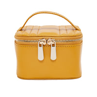 Wolf Maria Mustard Zip Jewellery Cube - Michael Jones Jeweller