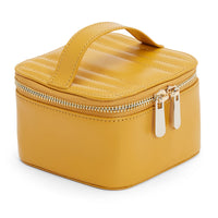 Wolf Maria Mustard Zip Jewellery Cube - Michael Jones Jeweller