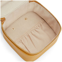 Wolf Maria Mustard Zip Jewellery Cube - Michael Jones Jeweller