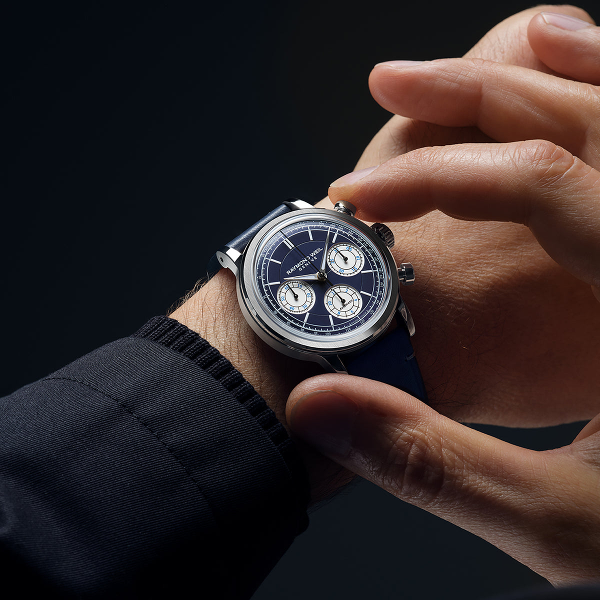 Raymond Weil Millesime Chronograph 39.5mm Automatic Watch 7765-STC-50651 - Michael Jones Jeweller