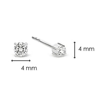 Ti Sento Cubic Zirconia Stud Earrings 7790ZI