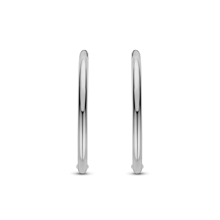 Ti Sento Plain 35mm Hoop Earrings 78007SI