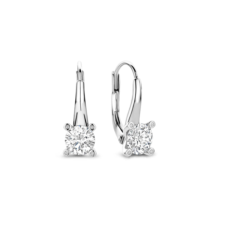 Ti Sento Cubic Zirconia Drop Earrings 78009ZI