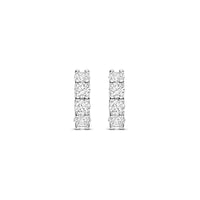 Ti Sento Cubic Zirconia Huggy Hoop Earrings 78023ZI - Michael Jones Jeweller