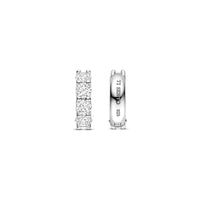 Ti Sento Cubic Zirconia Huggy Hoop Earrings 78023ZI - Michael Jones Jeweller
