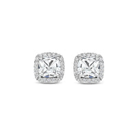Ti Sento Cubic Zirconia Cluster Stud Earrings 78029ZI