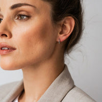 Ti Sento Silver Plain Huggy 12mm Hoop Earrings 7811SI