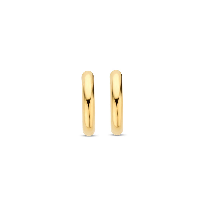 Ti Sento Yellow Gold Plated Small Hoop Earrings 7812YS