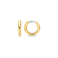 Ti Sento Yellow Gold Plated Small Hoop Earrings 7812YS