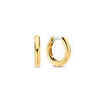 Ti Sento Yellow Gold Plated Small Hoop Earrings 7812YS