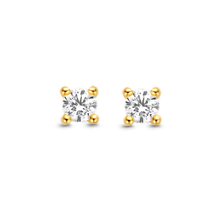 Ti Sento Cubic Zirconia Stud Earrings