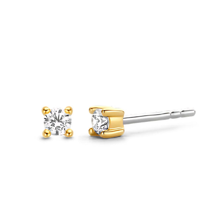 Ti Sento Cubic Zirconia Stud Earrings