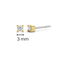 Ti Sento Cubic Zirconia Stud Earrings