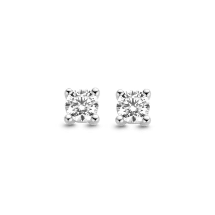 Ti Sento Cubic Zirconia Stud Earrings