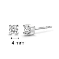 Ti Sento Cubic Zirconia Stud Earrings