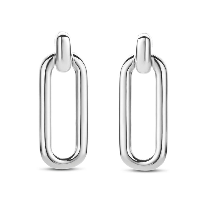 Ti Sento Oval Link Drop Earrings - Michael Jones Jeweller