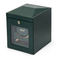 Wolf British Racing Green Single Watch Winder - Michael Jones Jeweller