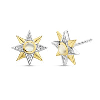 Ti Sento 8 Pointed Star Stud Earrings - Michael Jones Jeweller