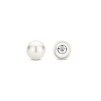 Ti Sento Synthetic Pearl Stud Earrings - Michael Jones Jeweller