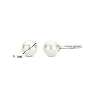 Ti Sento Synthetic Pearl Stud Earrings - Michael Jones Jeweller